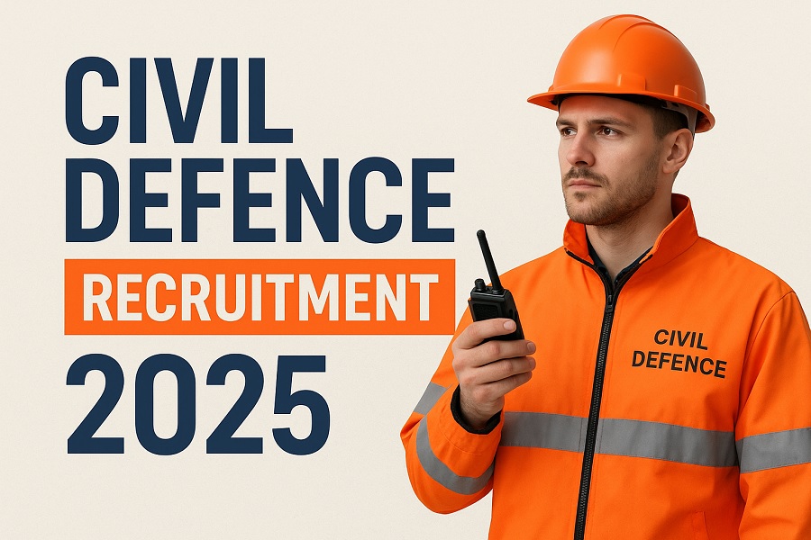 Civil Defence Recruitment 2025