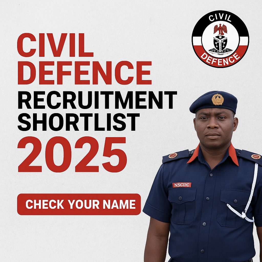 Civil Defence Recruitment Shortlist 2025