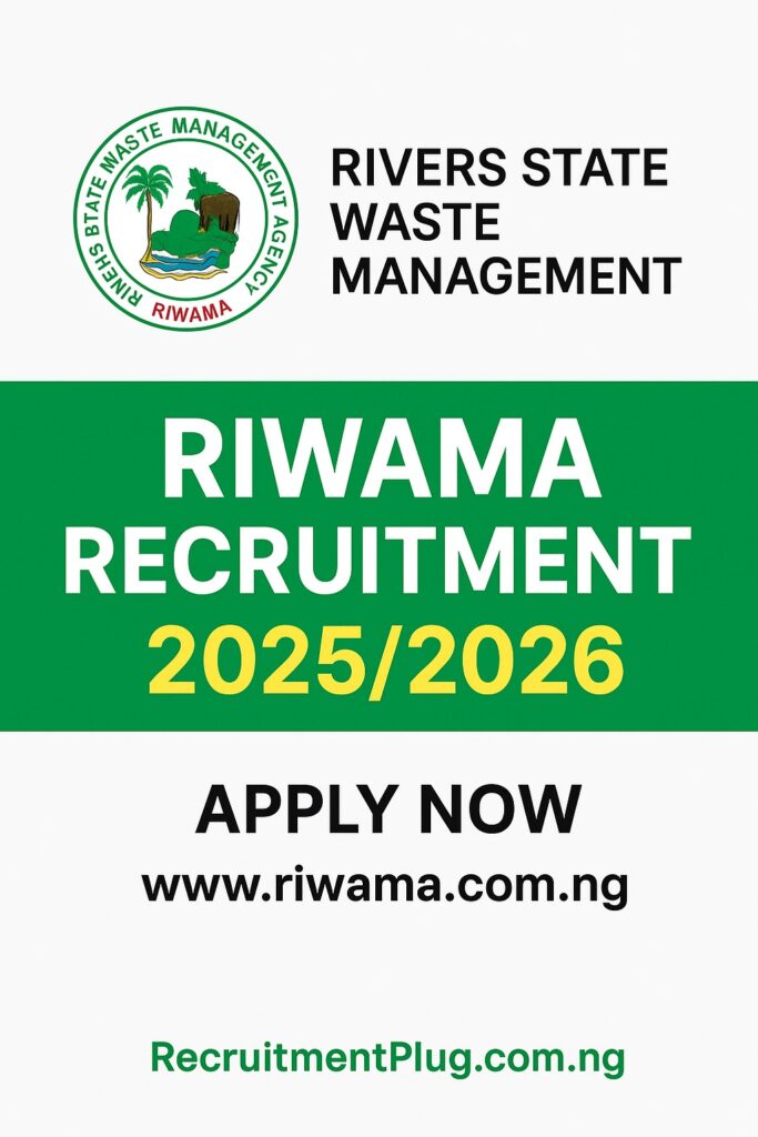 RIWAMA Recruitment 2025